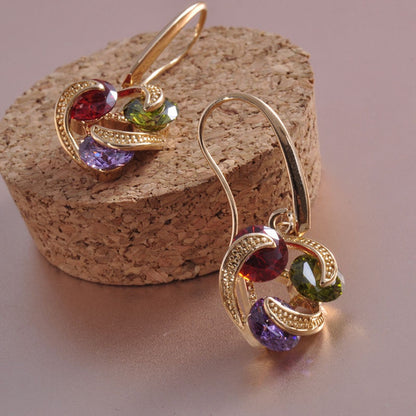 Gem Drop Earrings