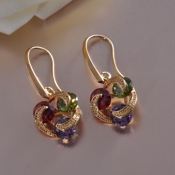 Gem Drop Earrings