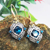 Bohemian Blue Sapphire Earring's